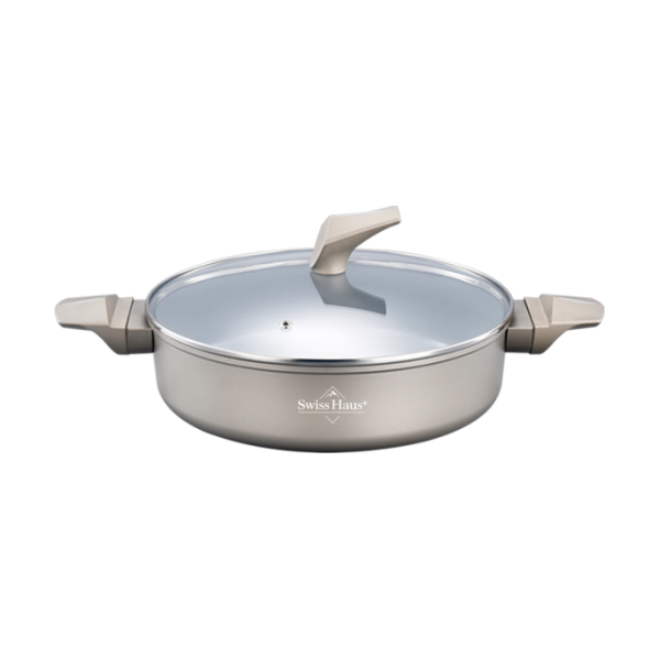 24/26/28cm Spun Shallow Pot SH-LLC24CH/26CH/28CH