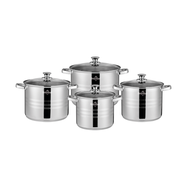 8PCS Stainless Steel Cookware Set SH-NC2008