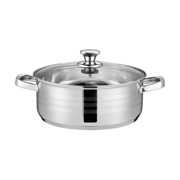 26cm Stock Pot W/lid