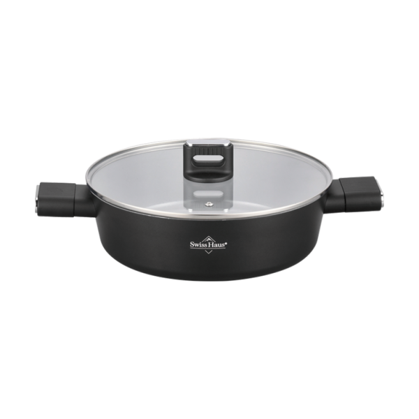 24/26/28cm Shallow Pot SH-SCLC24B/26B/28B