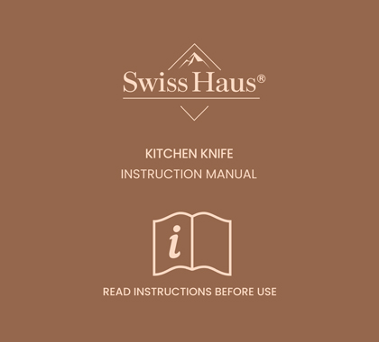 Kitchen Knife Instruction Manual