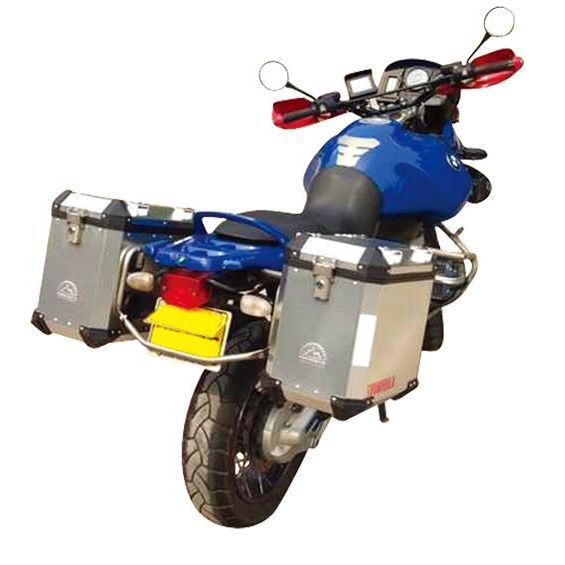 Pannier system for BMW R1150GS