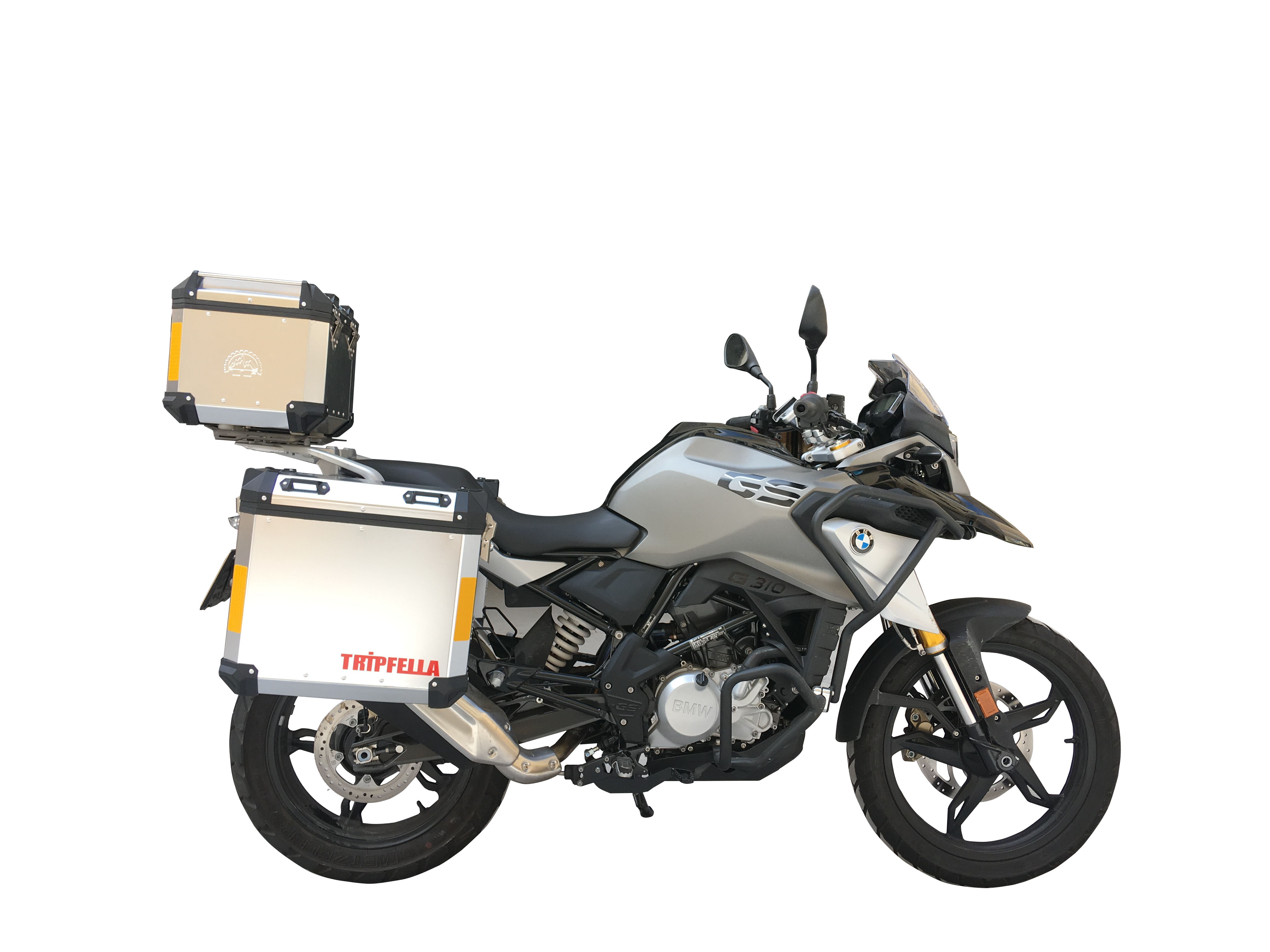 Pannier system for BMW 310GS