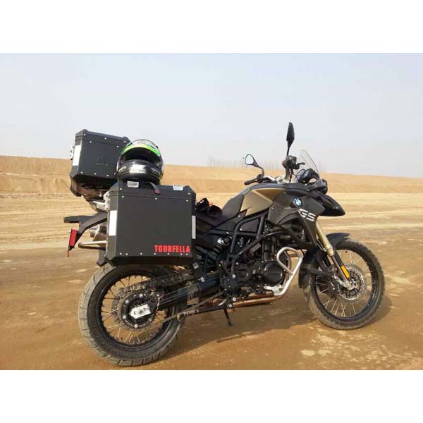 Pannier system for BMW F800GS