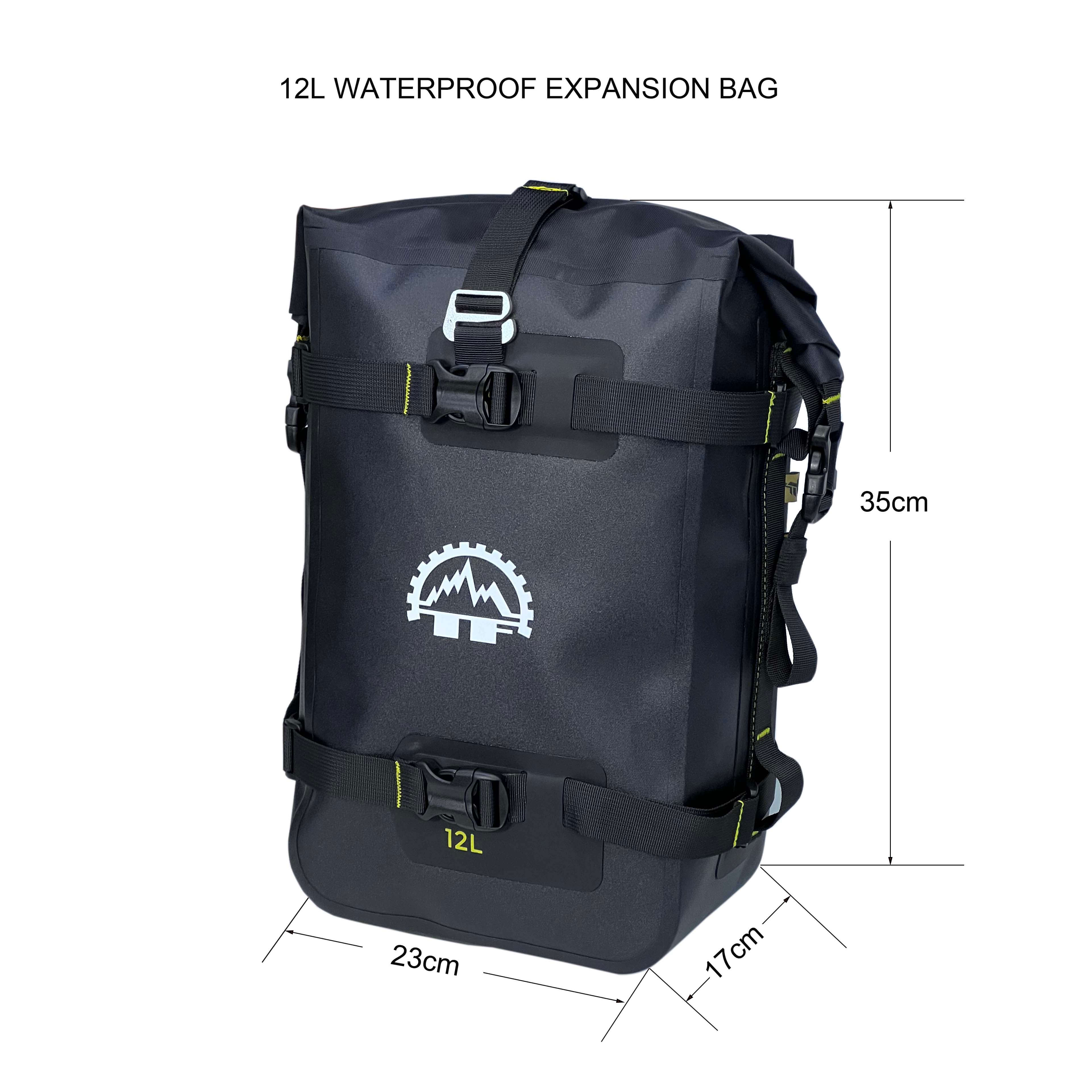 12L Extreme Waterproof Saddle Bags
