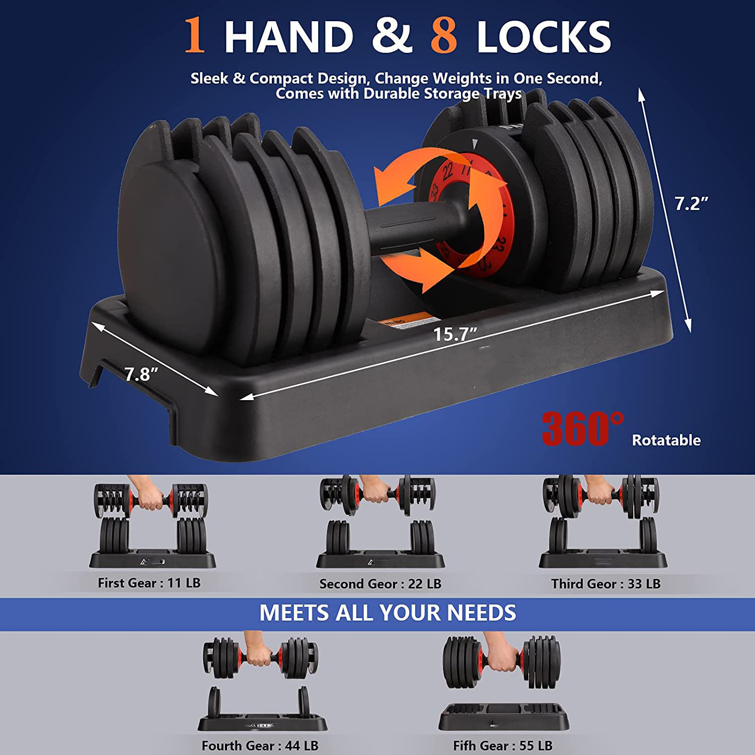 Adjustable Dumbbell