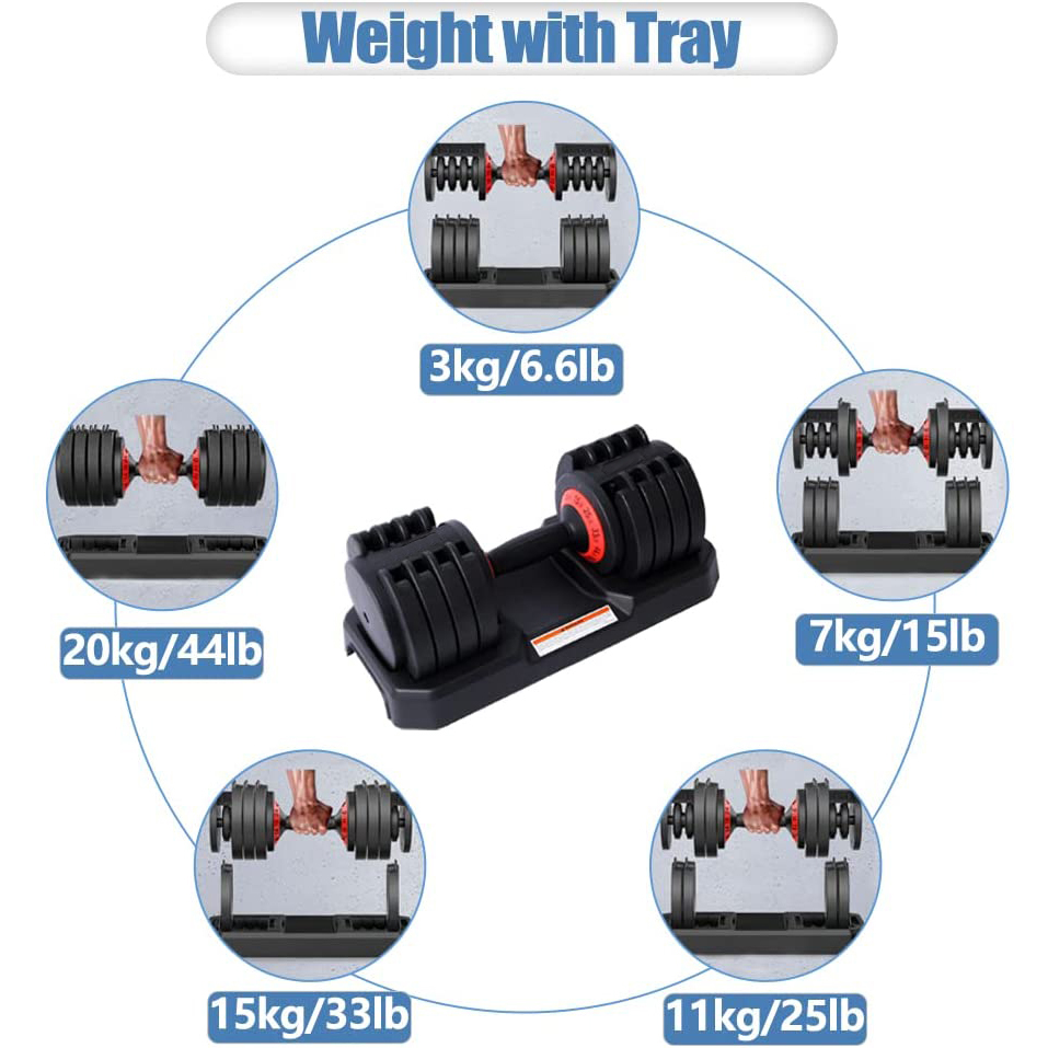 Adjustable Dumbbell 20kg / 44lbs