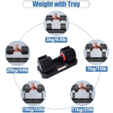 Adjustable Dumbbell 20kg / 44lbs