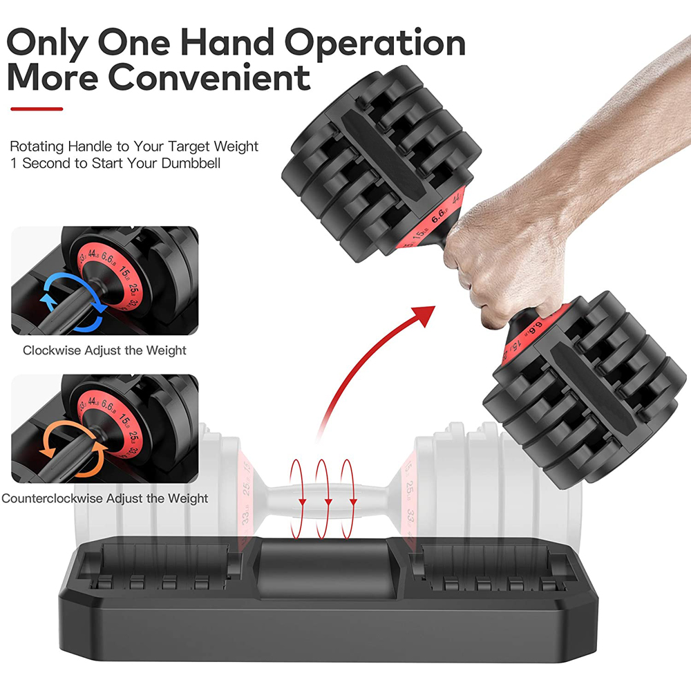 Adjustable Dumbbell 20kg / 44lbs