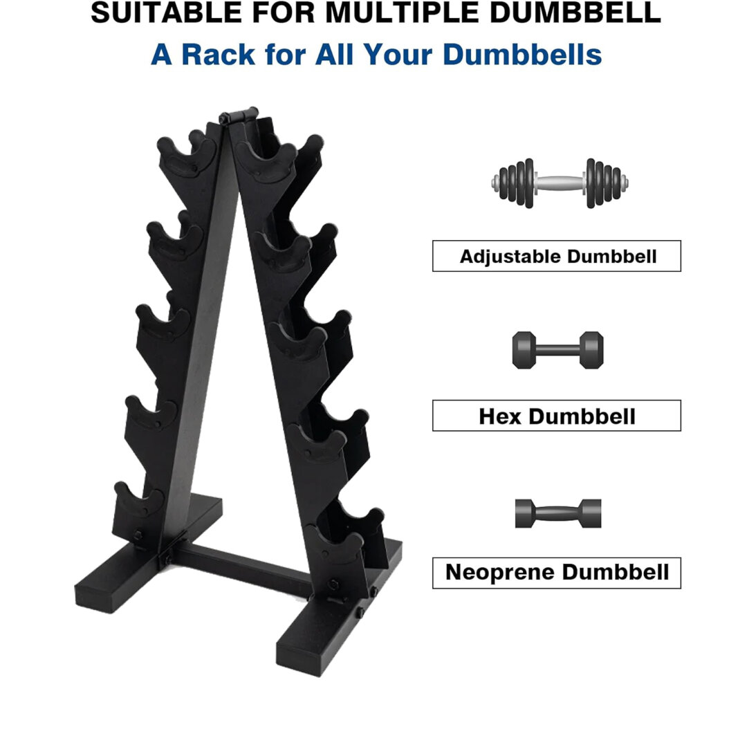 5 Tier Dumbbell Rack 