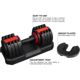 Adjustable Dumbbell 20kg / 44lbs