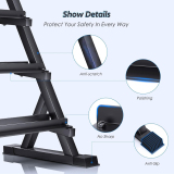 3 Tier Dumbbell Rack 