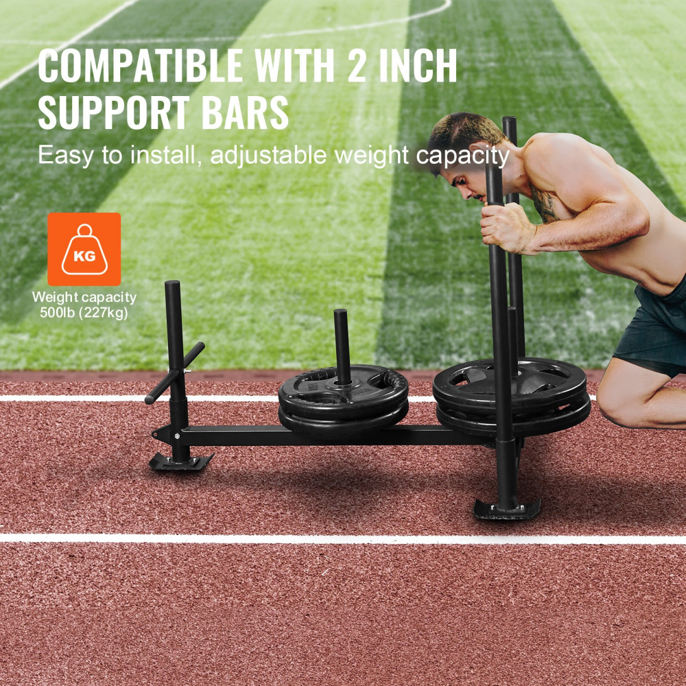 Gym Fitness Sled for Weight Pulling