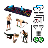 Foldable Push-up Board with 4 metal hook