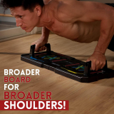 Large Square Hole Foldable Push-up Board