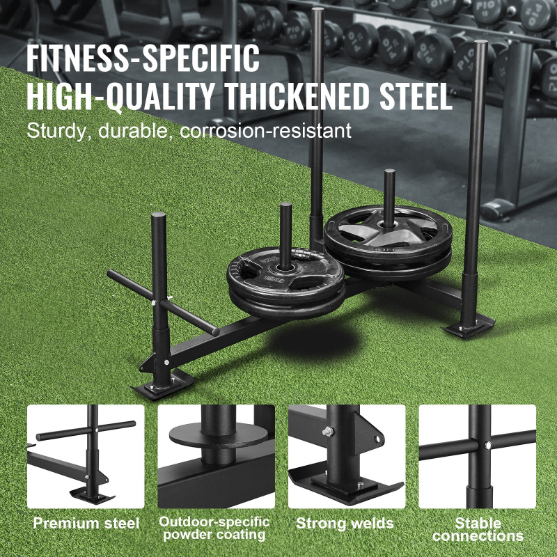 Gym Fitness Sled for Weight Pulling