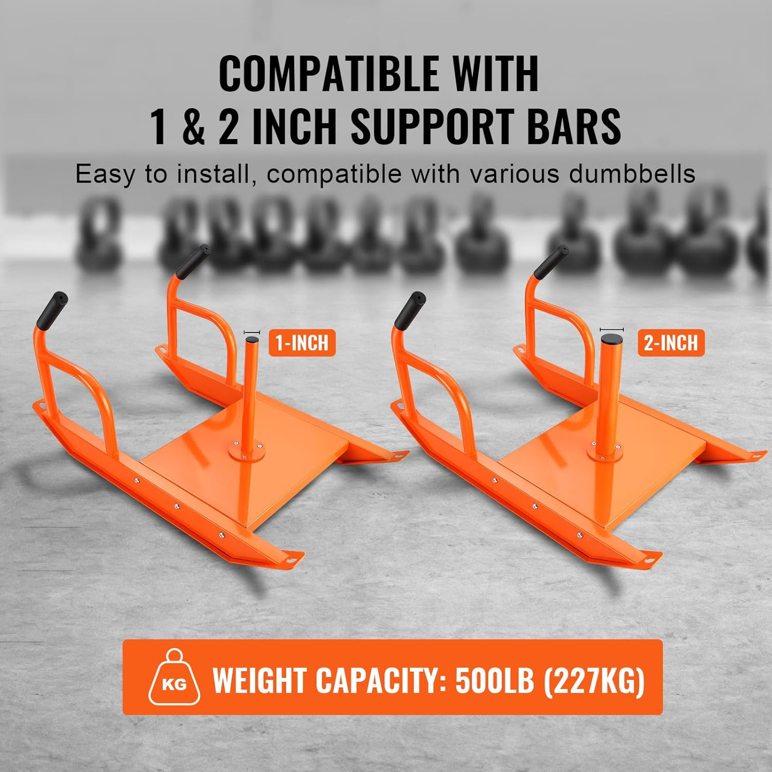 Weight Strength Pulling Fitness Sled with Vest