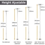 Silver, 45mm Dancing Pole