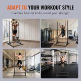 Power Tower Height Adjustable Pull Up Bar Stand, Multi-Function Strength Training Workout Equipment, Home Gym Fitness Rack, 220LBS Weight Capacity