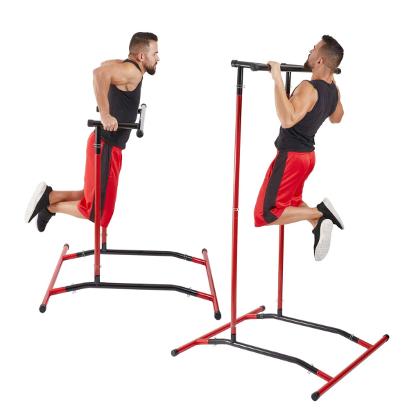 Portable Pull up Bar, Calisthenics Pull-Up Dip Station BJV95