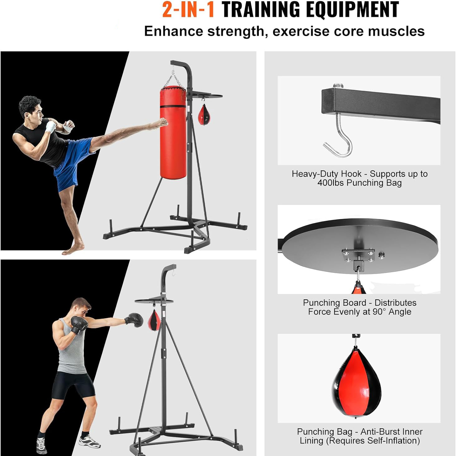 Free-standing Boxing Bag Stand