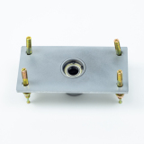 Top with screws, 45mm Silver Dancing Pole