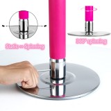 45mm Dancing Pole with pink silicone cover