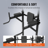 Power Tower Dip Station with Resistance Bands