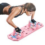 Square Hole Foldable Push-up Board, Pink