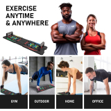 Large Square Hole Foldable Push-up Board