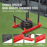 Fitness Sled Gym Weights Strength Training Pull Sled Exercise