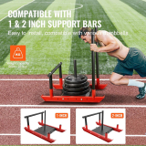 Fitness Sled Gym Weights Strength Training Pull Sled Exercise