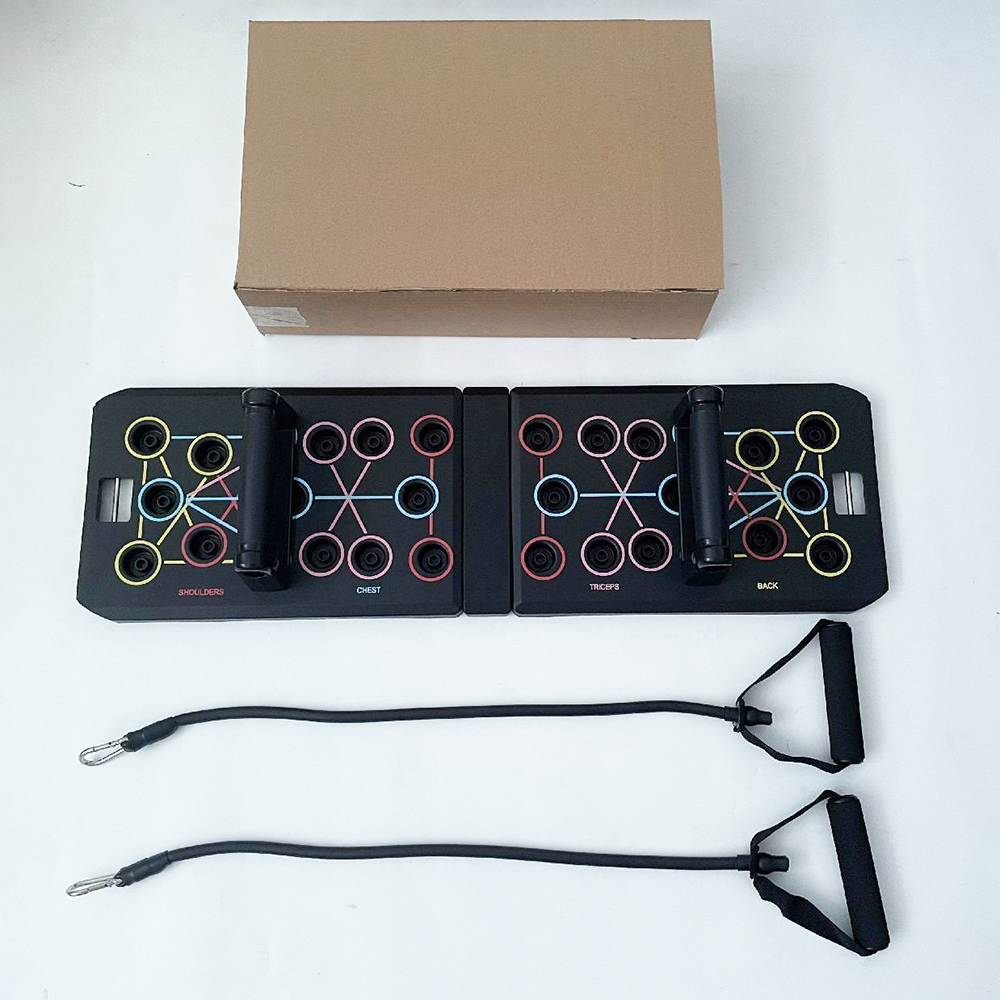 26 in 1 Foldable Push-up Board with 2 metal hook