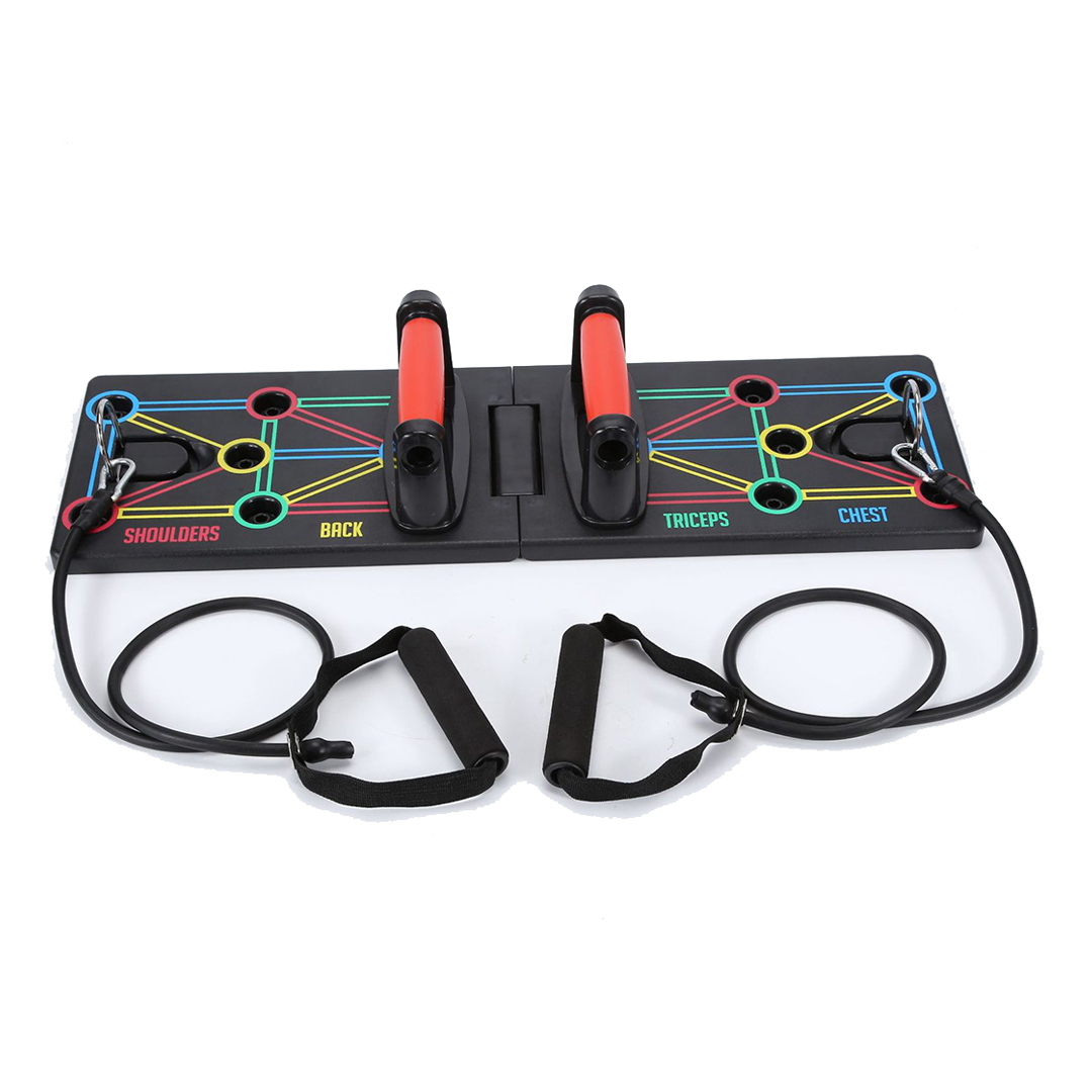 Foldable Push-up Board with 2 metal hook