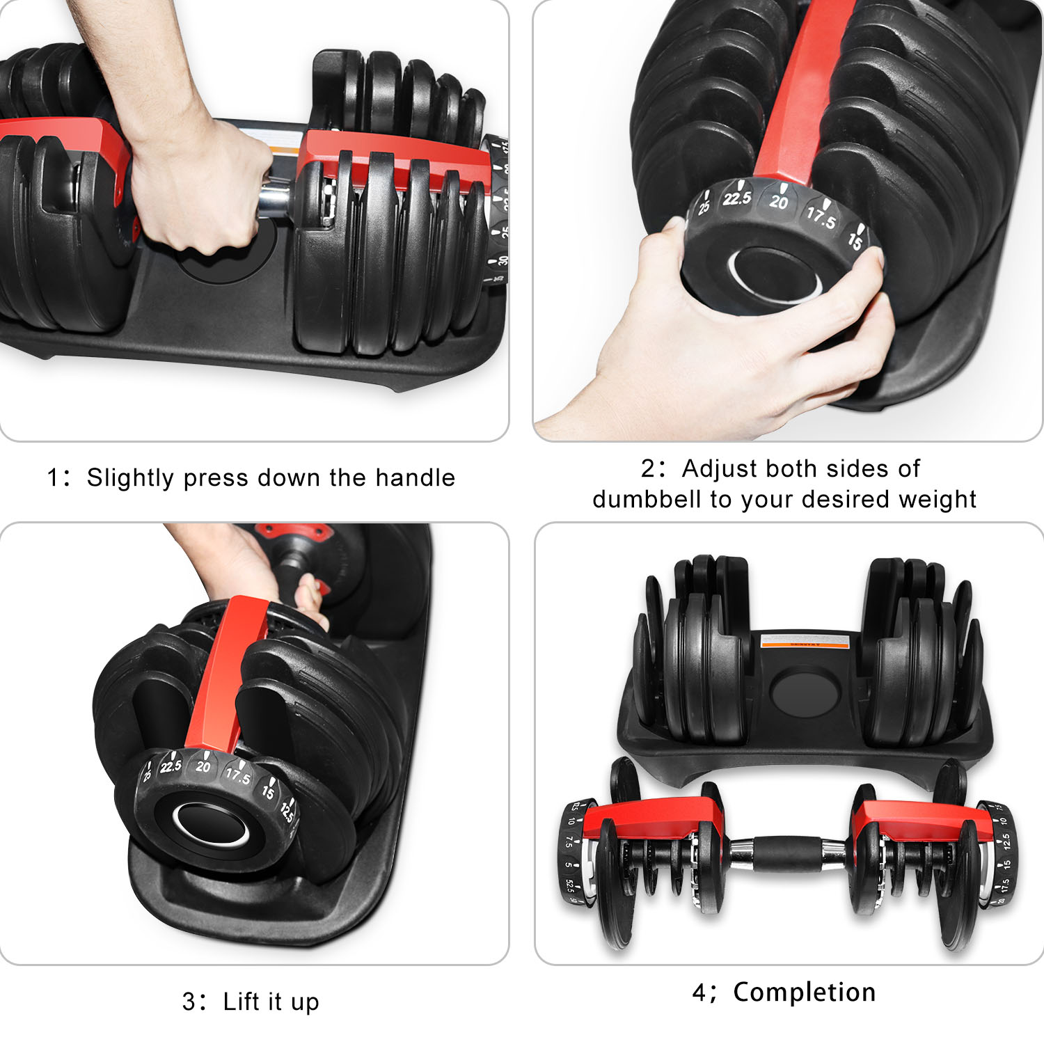 Adjustable Dumbbell 24kg / 52.5lb