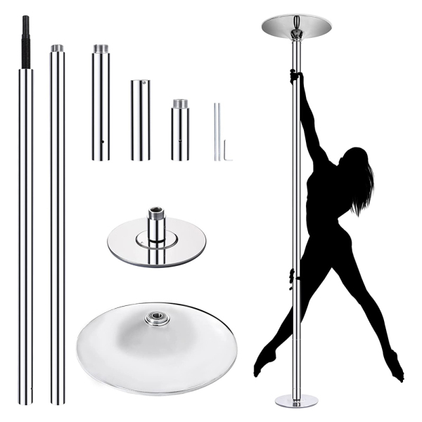 Silver, 45mm Dancing Pole BJT60-S