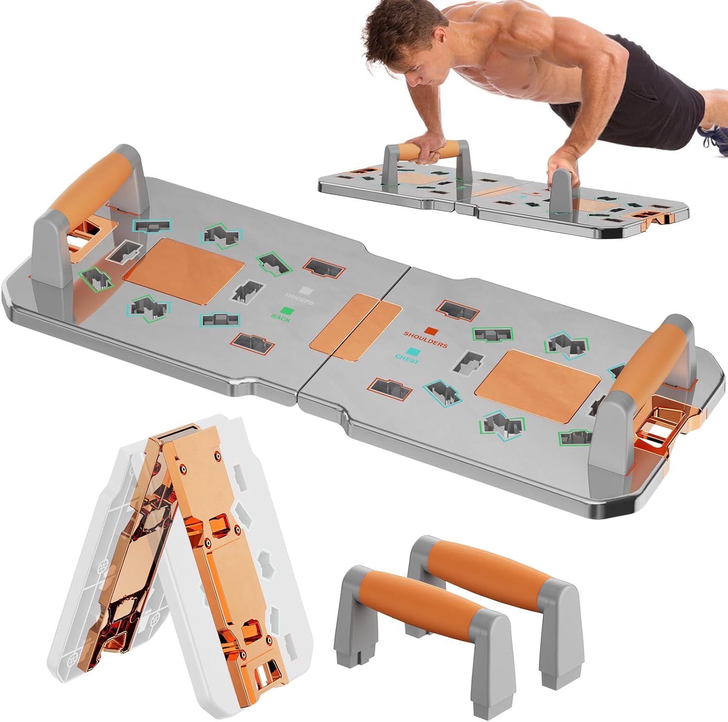 Aluminum Foldable Push-up Board