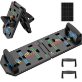 Square Hole Foldable Push-up Board, Black
