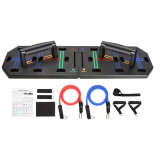Square Hole Foldable Push-up Board, Black