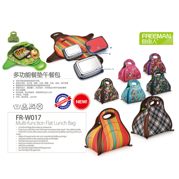 FREEMAN MULTI-FLAT LUNCH BAG FR-W017
