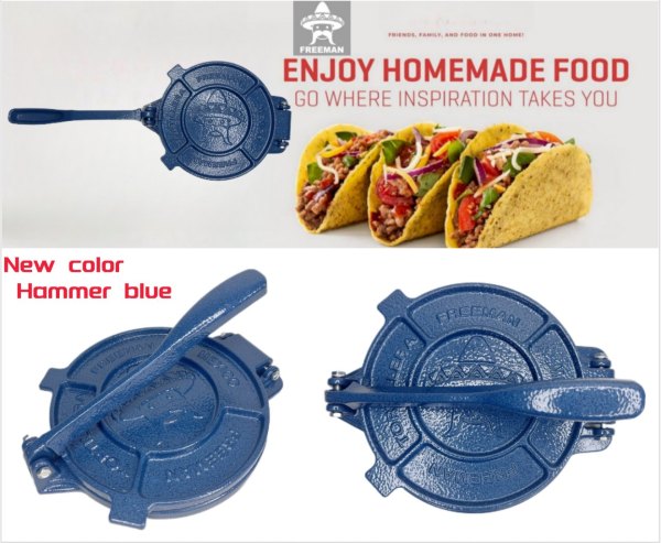 FREEMAN tortilla Press (New color - Hammer blue) FR-P008