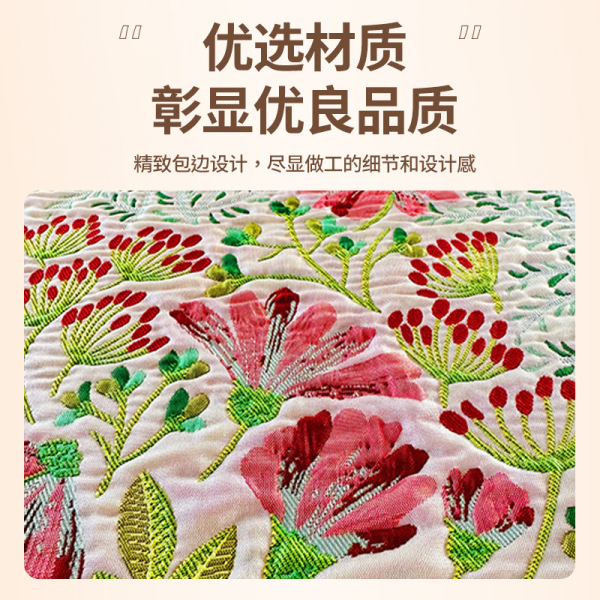 BROCADE TEXTURE RELIEF JACQUARD - FLOWER SERIES FREEMAN Escape tote FR-W029T