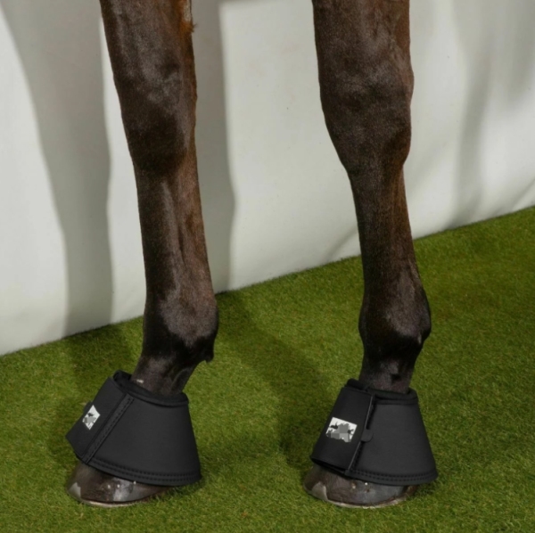 FREEMAN Neoprene Horse Overreach Boots - Brown - Cob FR-MT1002