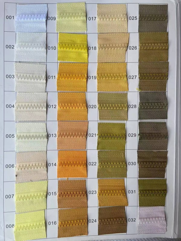 Resin zipper FR-SZL001