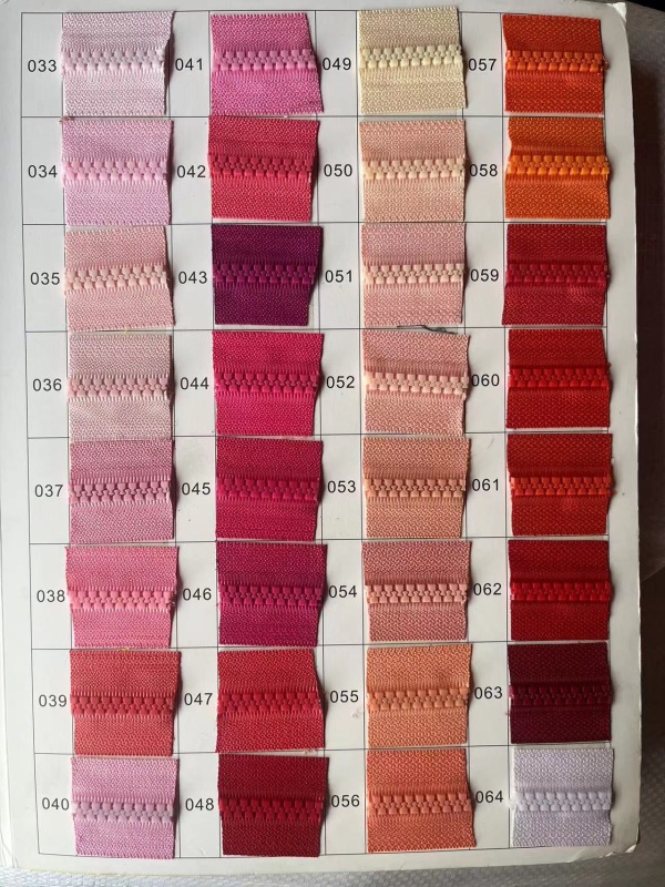 Resin zipper FR-SZL001