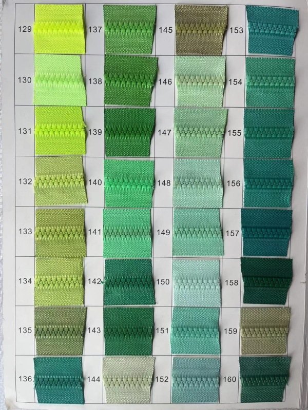 Resin zipper FR-SZL001